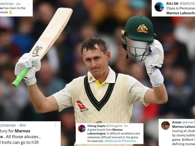 AUS vs ENG: Twitter Hails Marnus Labuschagne As He Hits A Spectacular Ton In Manchester Test