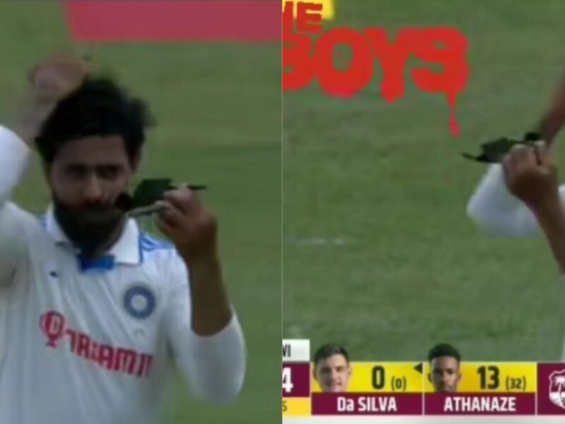 IND vs WI: WATCH - Ravindra Jadeja Produces Hilarious 'THE BOYS' Moment During Dominica Test