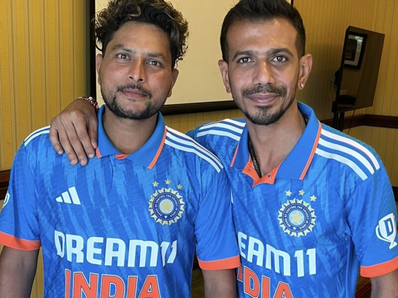 Yuzvendra Chahal and Kuldeep Yadav, India