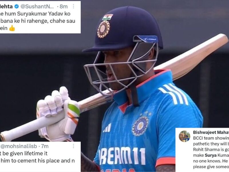 IND vs WI: "Big Time Failure" - Twitter Slams Suryakumar Yadav After Another Flop Show In ODIs