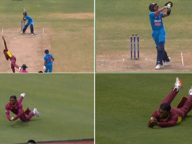 WATCH - Keacy Carty Takes A Blinder To Remove Umran Malik