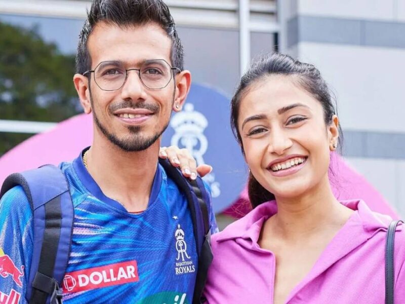 Yuzvendra Chahal and Dhanashree Verma