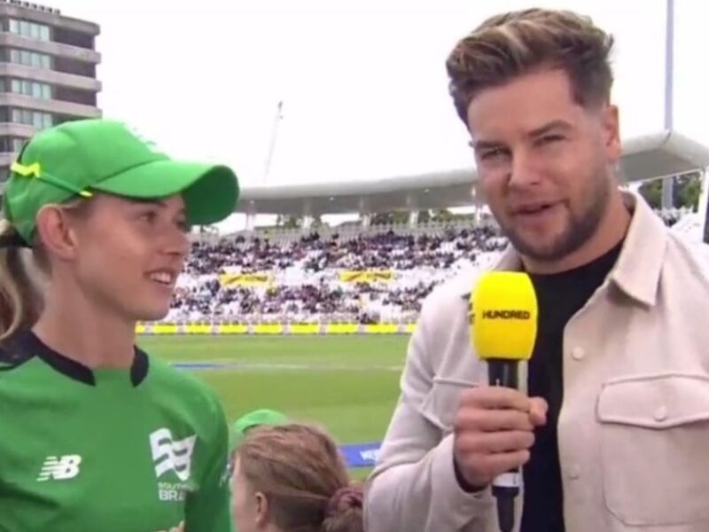 Watch: "You're A Little Barbie" - England Presenter Leaves Everyone Stunned With His Comment For Maitlan Brown