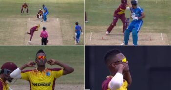IND vs WI: WATCH - Akeal Hosein Does "Shut The Noise" Celebration After Removing Shubman Gill 15 IND vs WI: WATCH - Akeal Hosein Does "Shut The Noise" Celebration After Removing Shubman Gill
