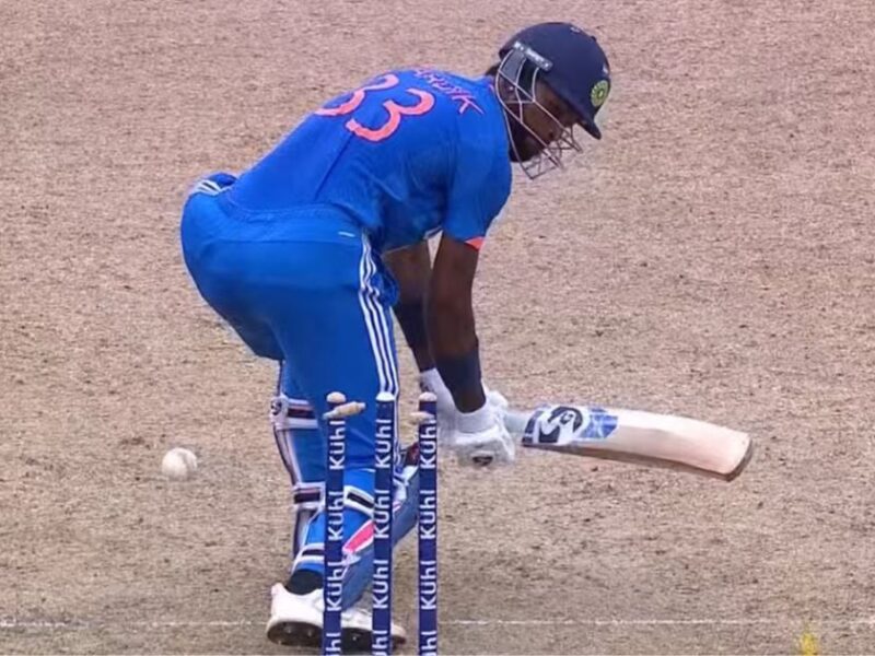 IND vs WI: Watch - Alzarri Joseph Cleans Up Hardik Pandya With A Cracking Yorker In 2nd T20I