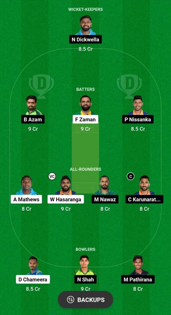 CS vs BLK Dream11 Prediction Fantasy Cricket Tips Dream11 Team Lanka Premier League T20 