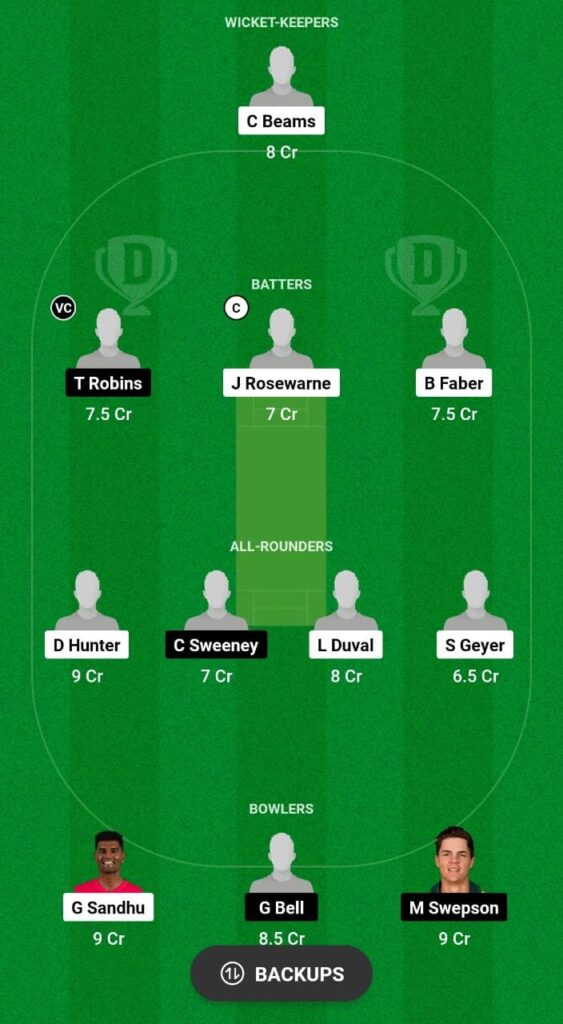 SBB vs SGR Dream11 Prediction Fantasy Cricket Tips Dream11 Team Max T20 