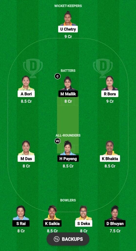 KP-W vs DV-W Dream11 Prediction Fantasy Cricket Tips Dream11 Team ACA Women's T20 Challenge Trophy 