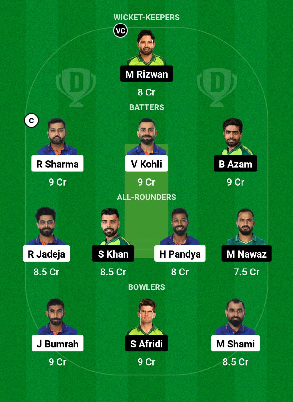 PAK vs IND Dream11 Prediction Today Match 3 Dream11 Team Today, Fantasy