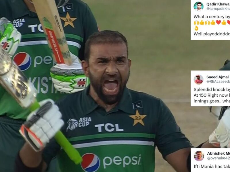 PAK vs NEP: "Ifti Mania Has Taken Over The Asia Cup" - Fans React As Iftikhar Ahmed Hits Maiden ODI Century