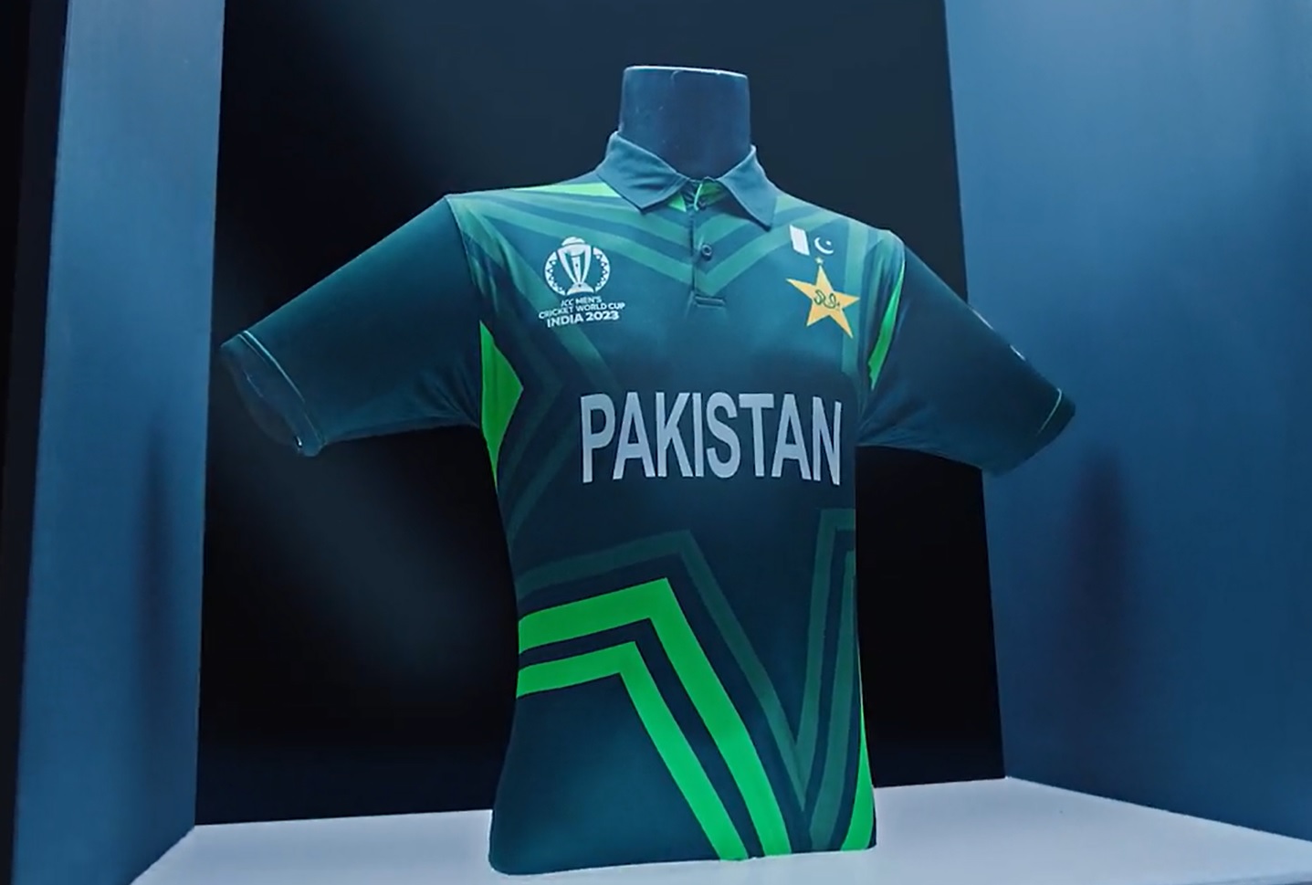 ICC World Cup 2023 PCB Reveals New Pakistan Jersey For ODI World Cup