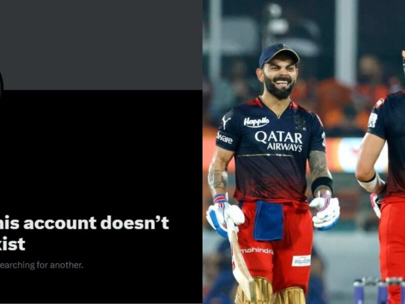 Maximum Limit Of Being Trophyless Reached: Stunned Fans React After RCB Twitter Account Gets Deactivated