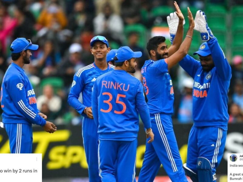 IND vs IRE: "Boom Boom Is Back With Bang" - Fans React As India Win First T20I By 2 Runs