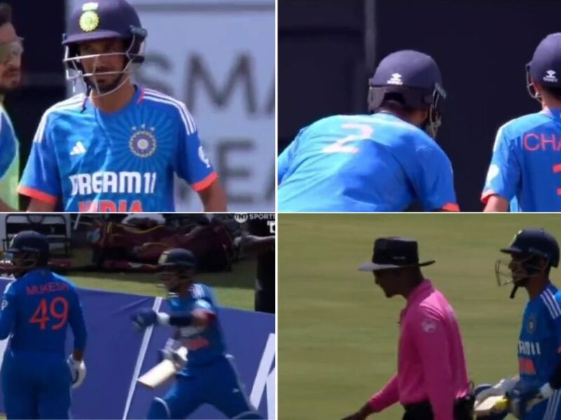 IND vs WI: Watch: Yuzvendra Chahal Messes Up Team Plan As He Defies Order To Walk Out To Bat
