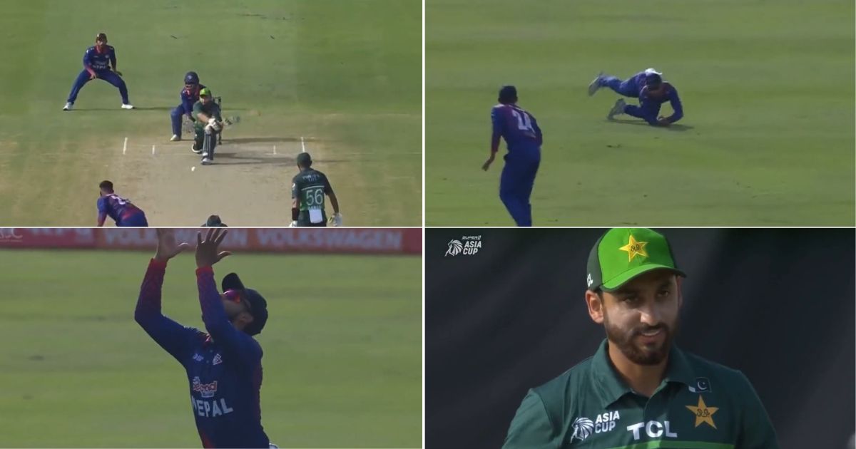 PAK vs NEP: Watch - Agha Salman Falls For 5 As Kushal Bhurtel Takes Stunning Diving Catch To Dismiss Him In Asia Cup 2023
