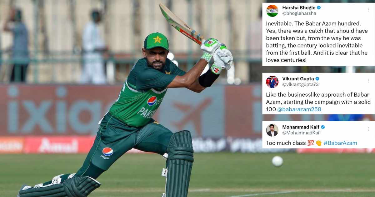 Pak Vs Nep Classic And Iconic Twitter Erupts In Joy As Babar Azam