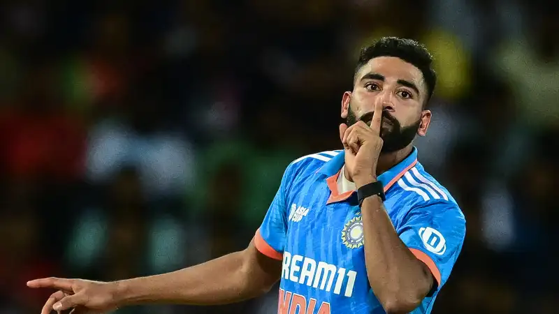 Mohammed Siraj {PC: AFP/Getty}