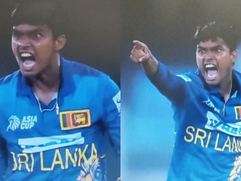 AFG vs SL: Watch - Dunith Wellalage Gives An Aggressive Send-Off To Hashmatullah Shahidi In Asia Cup 2023