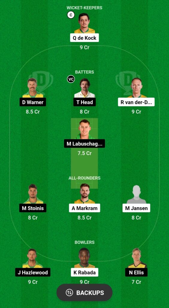 SA vs AUS Dream11 Prediction Today Match 5th ODI Australia tour of