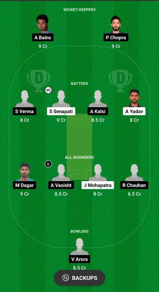 OHA vs HPC Dream11 Prediction Fantasy Cricket Tips Dream11 Team Odisha T20