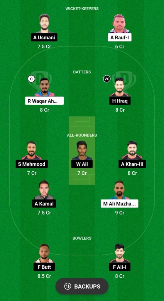 AZA vs BOB Dream11 Prediction Fantasy Cricket Tips Dream11 Team Oman D20 League 