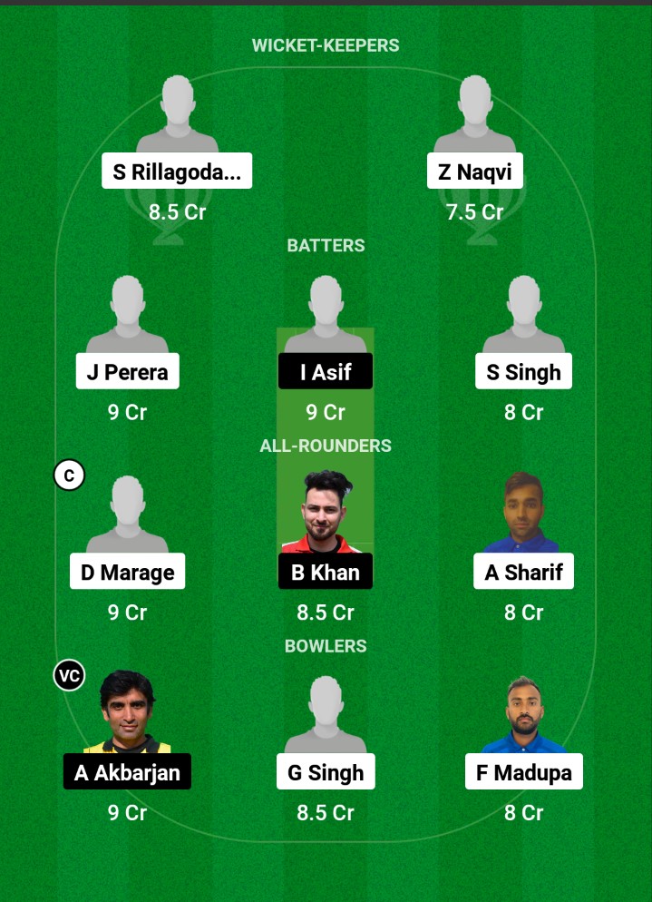 ITA vs AUT Dream11 Prediction Fantasy Cricket Tips Dream11 Team ECI Italy T10