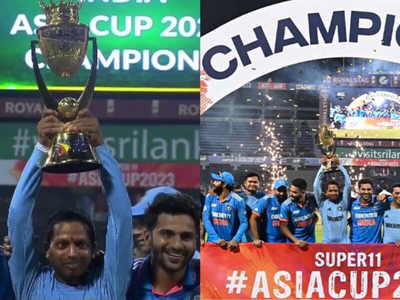 IND vs SL: Revealed - Whom Rohit Sharma Handed The Trophy And Offered Centre-stage After Winning Asia Cup 2023