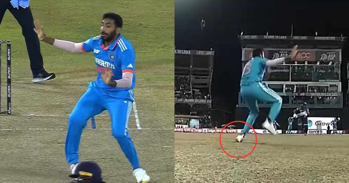 IND vs SL: Watch – Jasprit Bumrah Twists His Ankle In The Very First Over As He Survives An Injury Scare