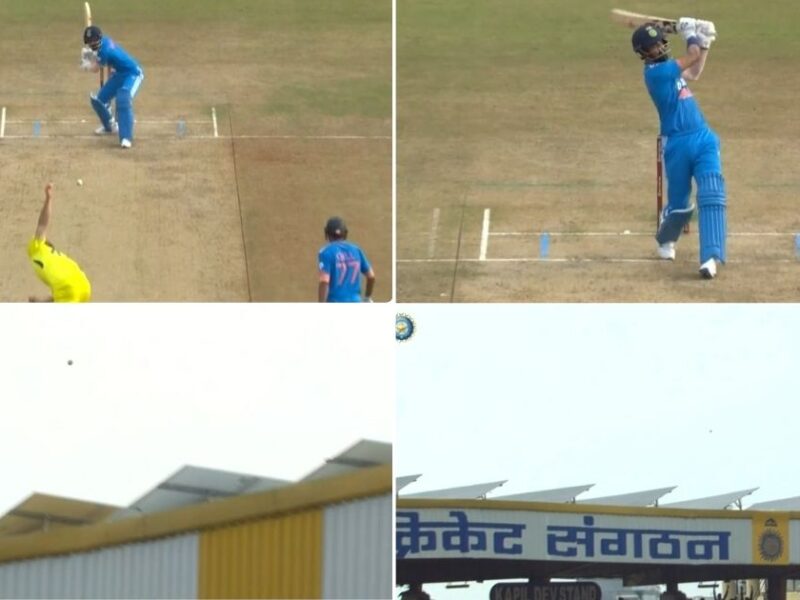 Watch: KL Rahul Smacks Gigantic 94m Six; Ball Goes Out Of The Holkar Stadium In Indore
