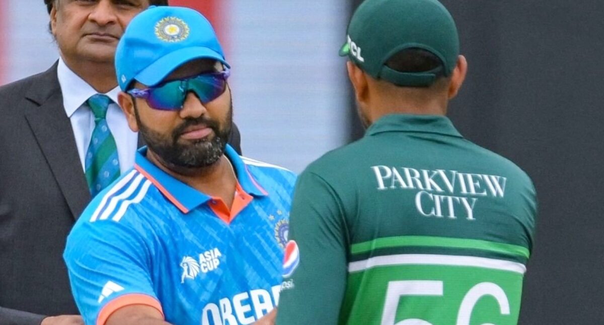 Rohit Sharma and Babar Azam (India vs Pakistan 2023)