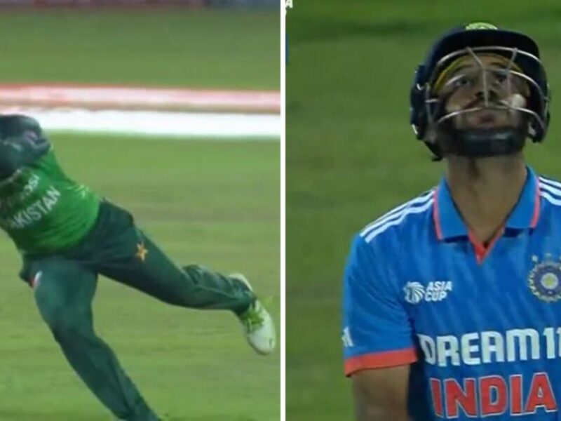 IND vs PAK: Watch - Shadab Khan Grabs A Stunner To Dismiss Shardul Thakur For 3 In Asia Cup 2023