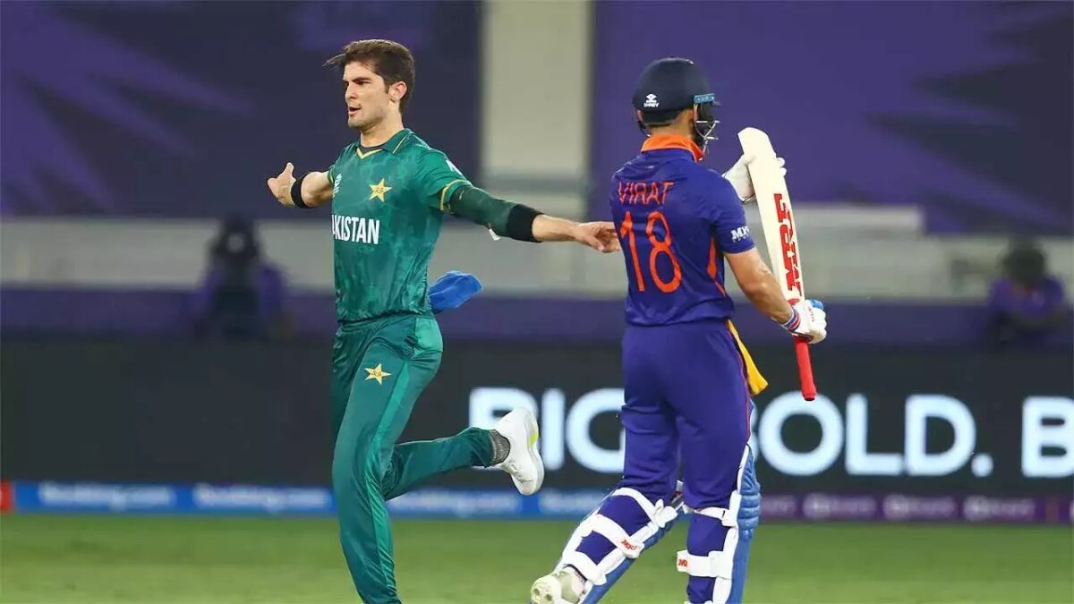 Shaheen Afridi and Virat Kohli, IND vs PAK
