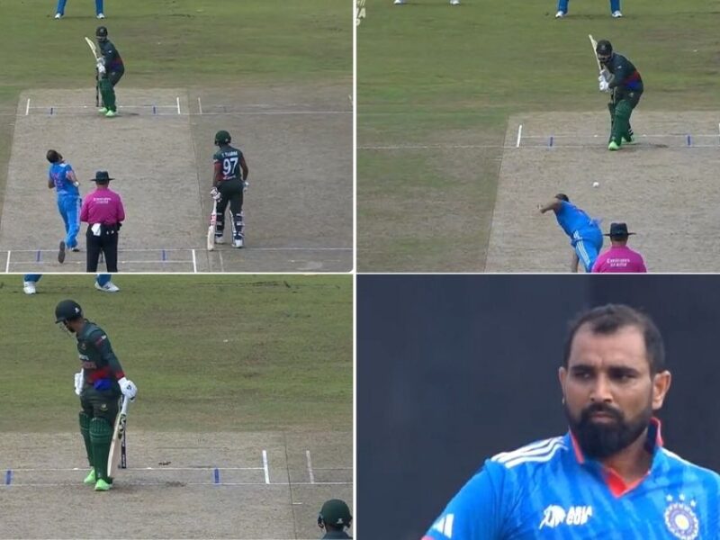 IND vs BAN: Watch: Mohammed Shami Castles Litton Das With A Brilliant Delivery, Gives India A Crucial Breakthrough