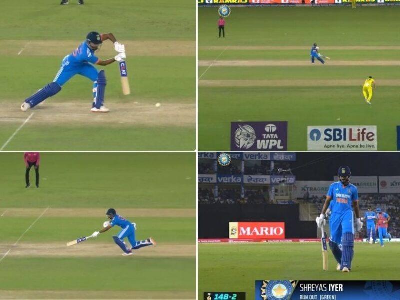 Watch: Shreyas Iyer Lands In Trouble As Miscommunication With Shubman Gill Sees Him Getting Run Out