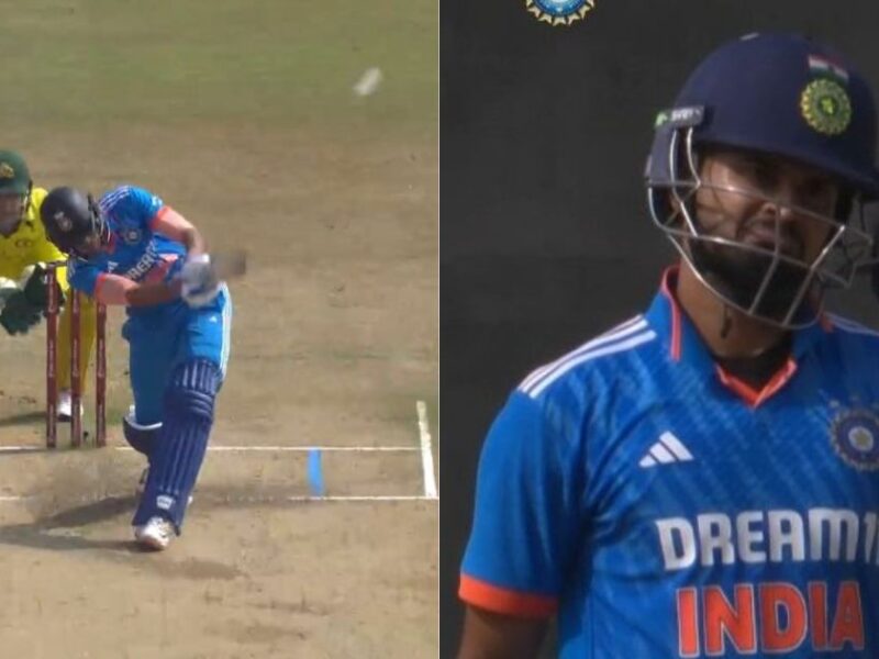 Watch: Shreyas Iyer In Awe Of Shubman Gill’s Magnificent Six Off Adam Zampa In Indore