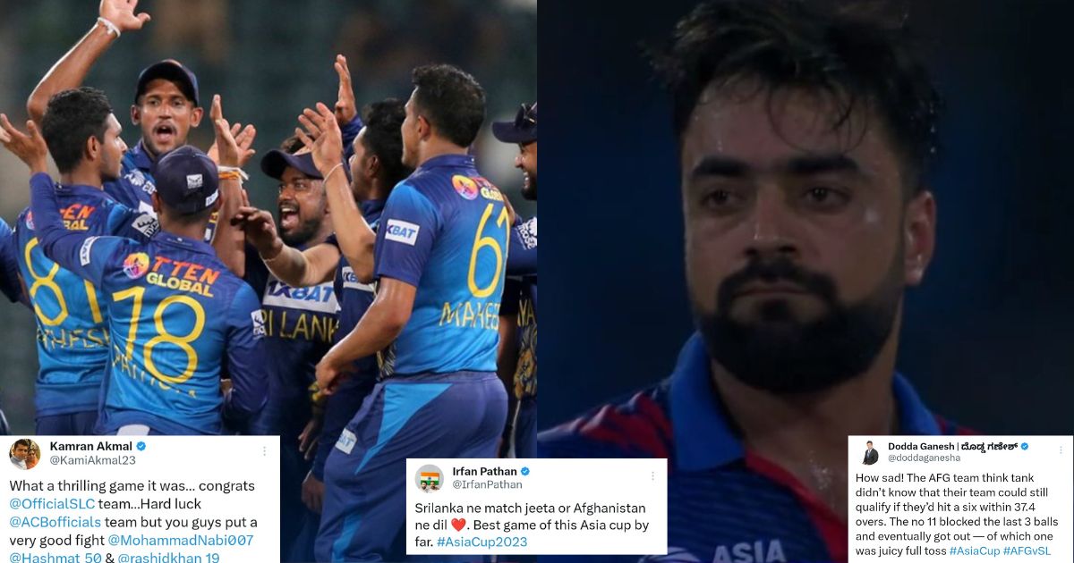 AFG vs SL: "Afghanistan Team Analyst Is Getting Fired" - Fans React As Sri Lanka Qualify For Super 4 By Barest of Margins
