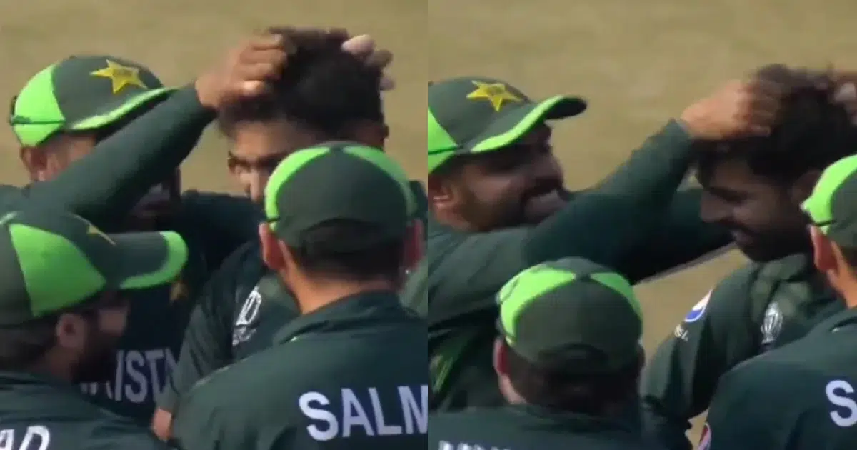 Pak Vs Ban Watch Babar Azam Goes Wild After Mushfiqur Rahims