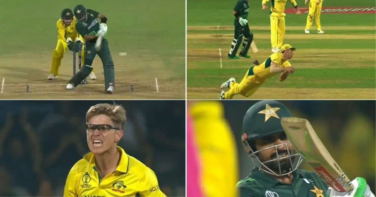 AUS vs PAK: Watch - Pat Cummins Takes Stunning Catch To Dismiss Babar Azam