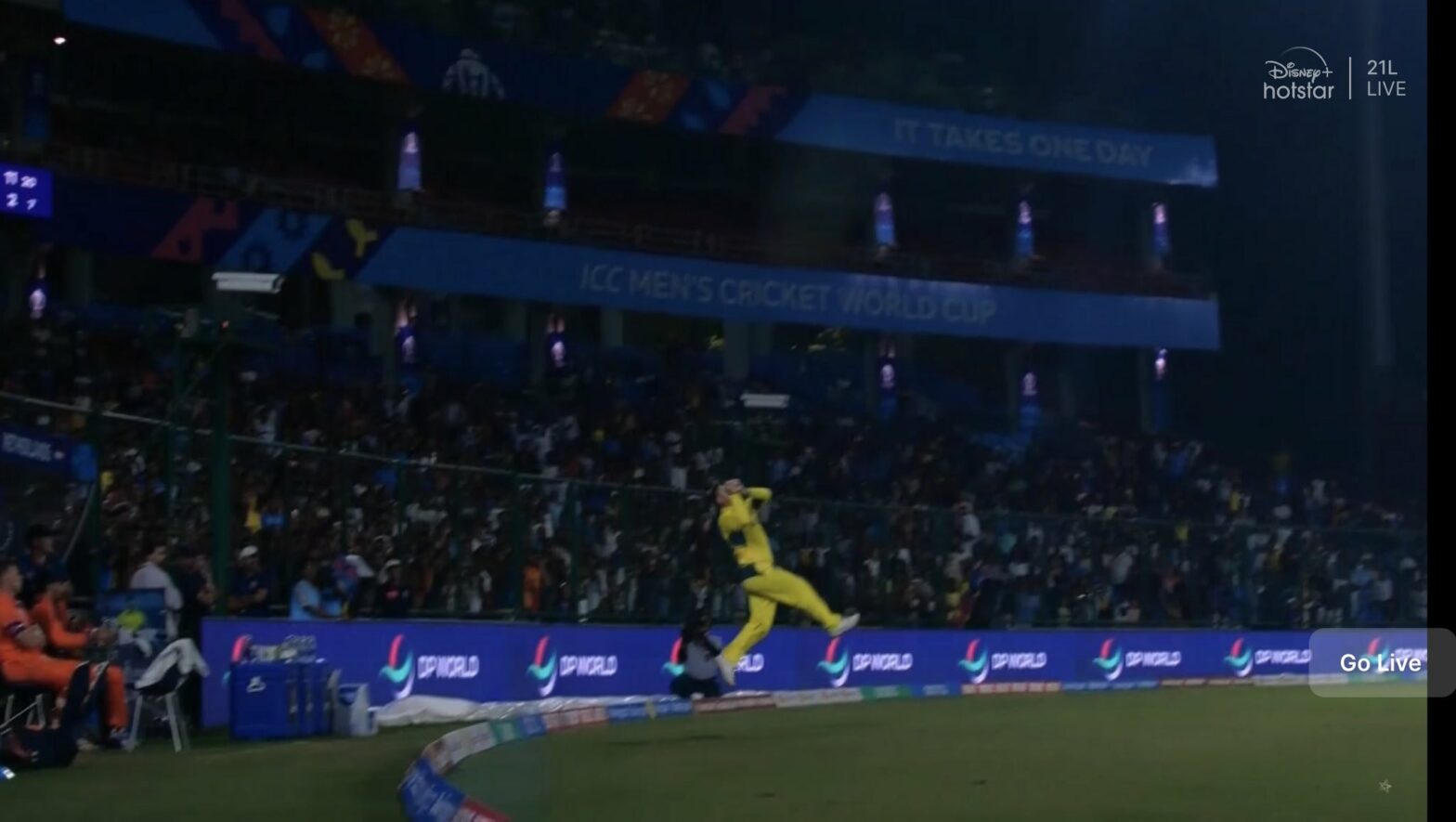 David Warner Catch