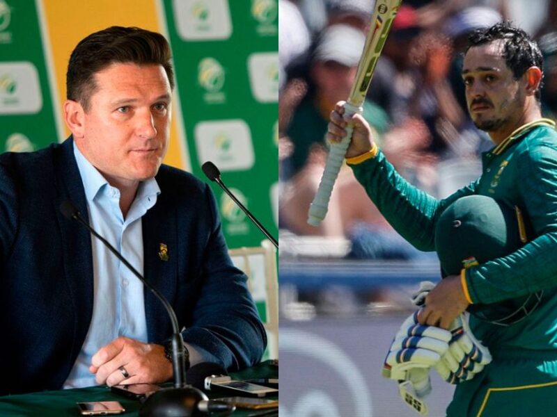 Graeme Smith Opens Up On Quinton de Kock’s ODI Retirement, Says ‘He Made The Best Decision For Himself’