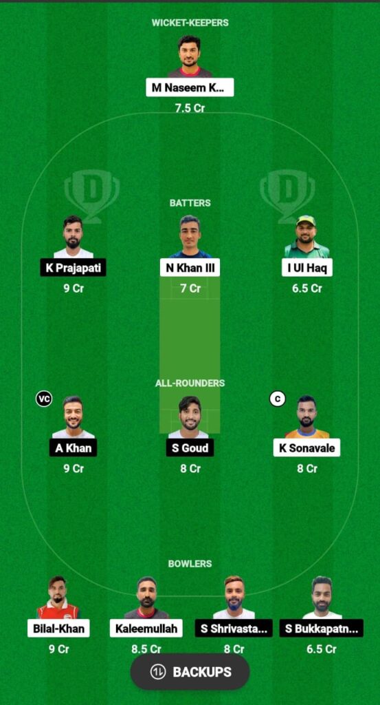 RUR vs QUT Dream11 Prediction Fantasy Cricket Tips Dream11 Team Oman D20 League