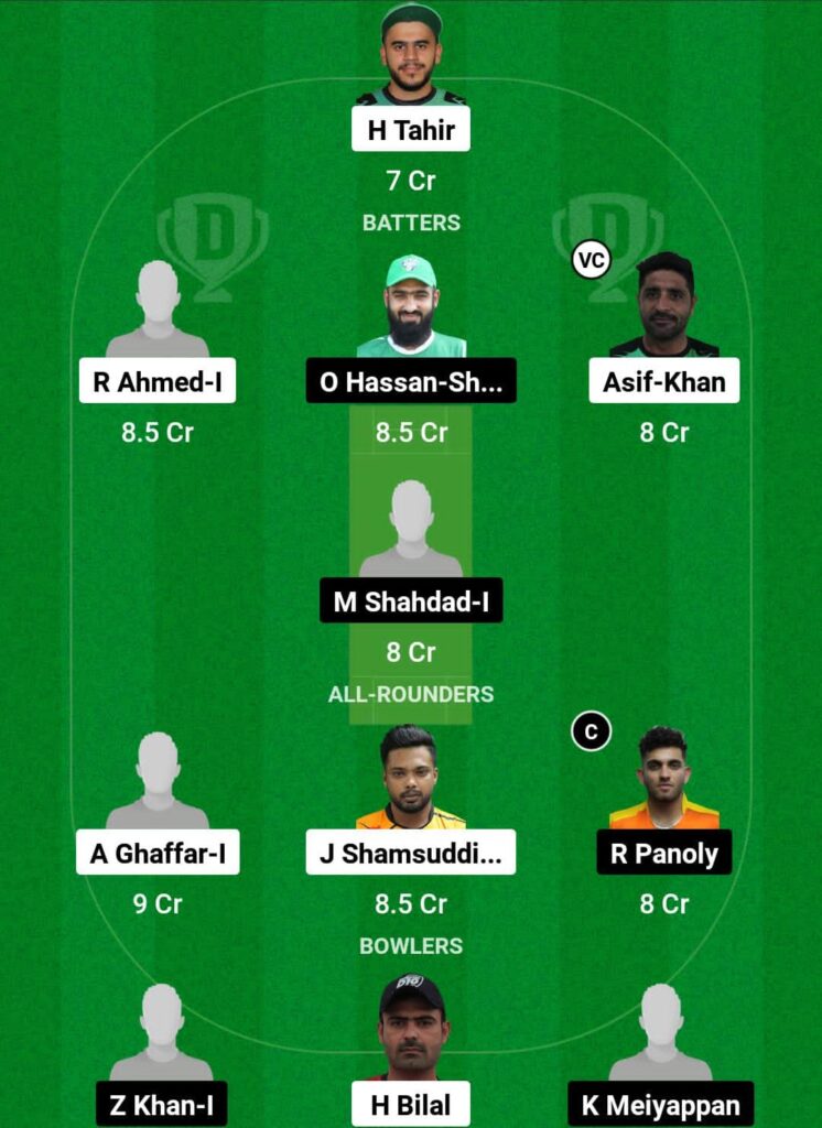 BRA vs DYN Dream11 Prediction Fantasy Cricket Tips Dream11 Team ILT20 Development Tournament
