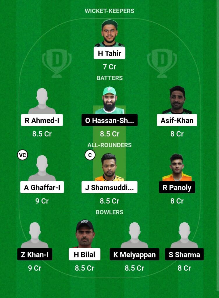 BRA vs DYN Dream11 Prediction Fantasy Cricket Tips Dream11 Team ILT20 Development Tournament