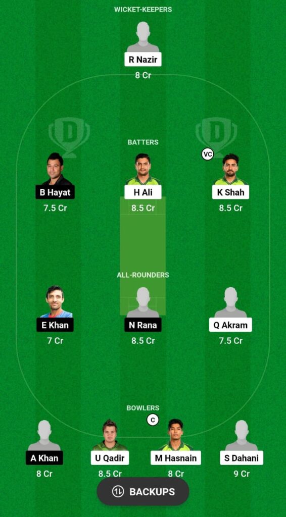 PAK vs NEP Dream11 Prediction Fantasy Cricket Tips Dream11 Team Asian Games Men's T20I