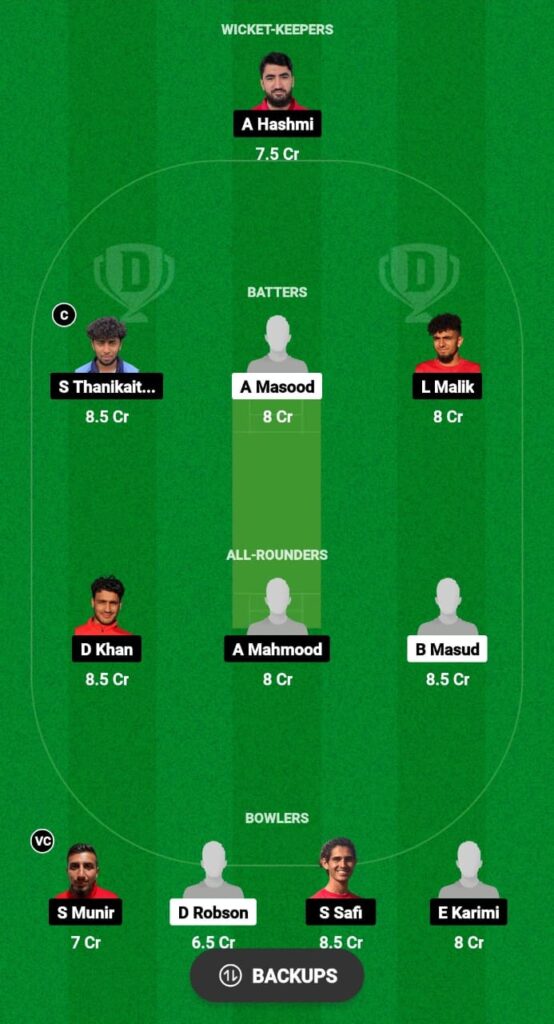 EST vs DEN Dream11 Prediction Fantasy Cricket Tips Dream11 Team European T10 Cricket Championship