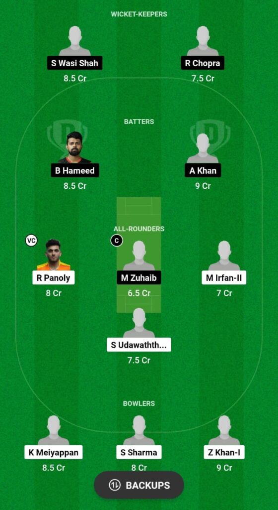 DYN vs MAR Dream11 Prediction Fantasy Cricket Tips Dream11 Team ILT20 Development Tournament