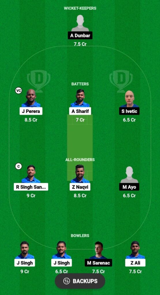 ITA vs SER Dream11 Prediction Fantasy Cricket Tips Dream11 Team European T10 Cricket Championship