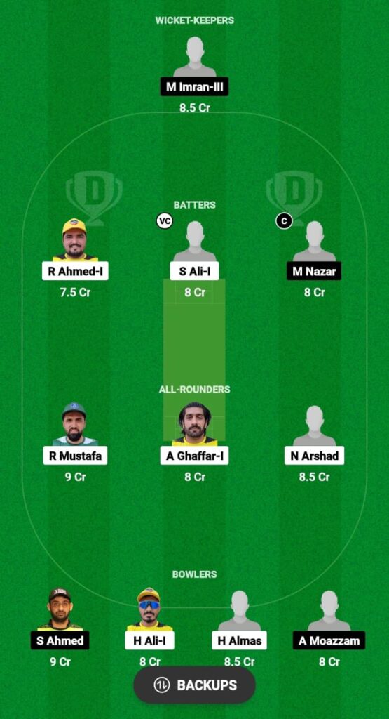 SVD vs SSC Dream11 Prediction Fantasy Cricket Tips Dream11 Team CBFS T20 League 