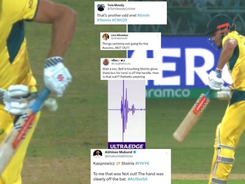AUS vs SA: Pathetic Umpiring! Twitter Slams Third Umpire After Marcus Stoinis' Controversial Dismissal In World Cup 2023