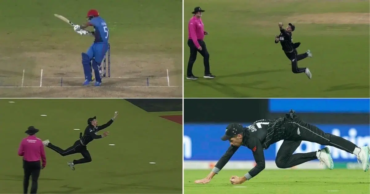 NZ vs AFG: Watch - Mitchell Santner Plucks Absolute Blinder To Dismiss Hashmatullah Shahidi